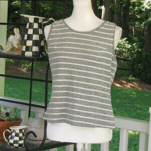 NWT SABO Skirt sleeveless lace up top shirt blouse 8 luxury boho style